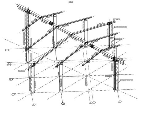 Creil · charpente 3D