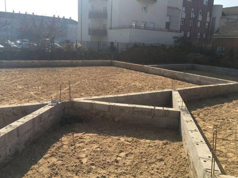 Creil · fondations en cours